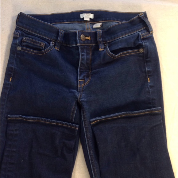 NWOT J Crew Stretch Straight Leg Denim Jean 25" - Picture 2 of 7